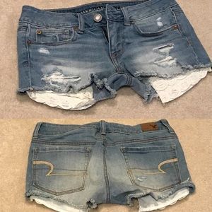 American Eagle denim shorts